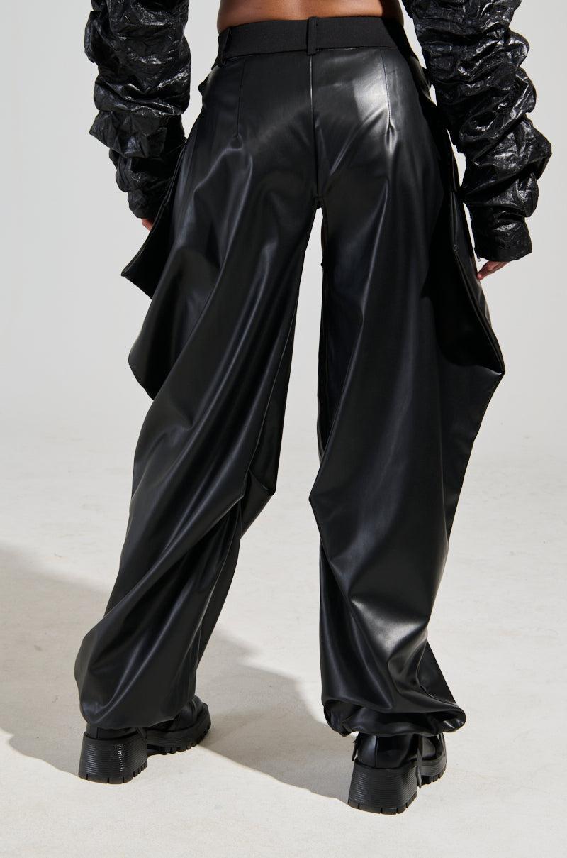 DARK SIDE FAUX LEATHER CHAPS Product Image