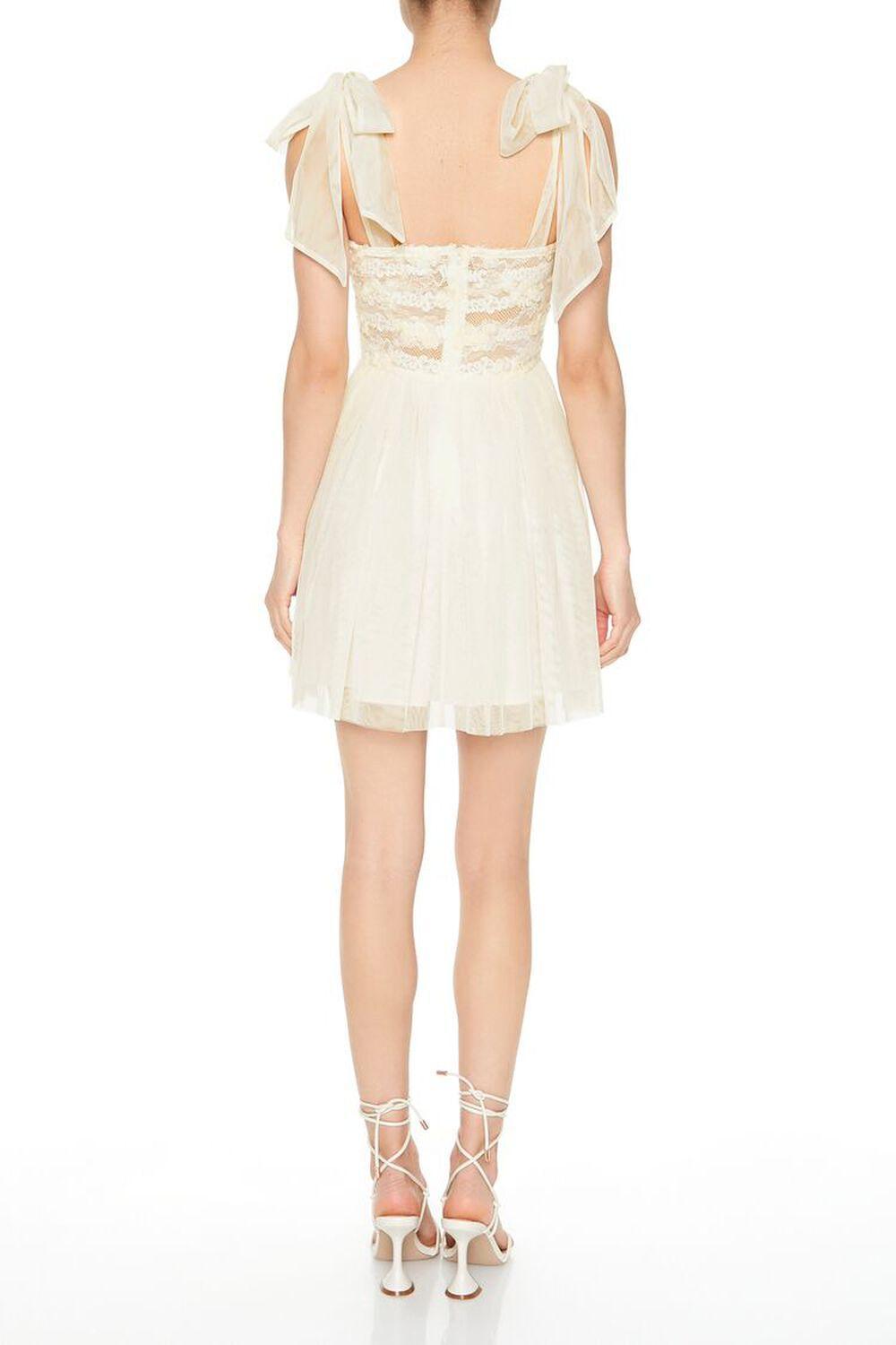 Lace Tie-Strap Babydoll Dress | Forever 21 Product Image