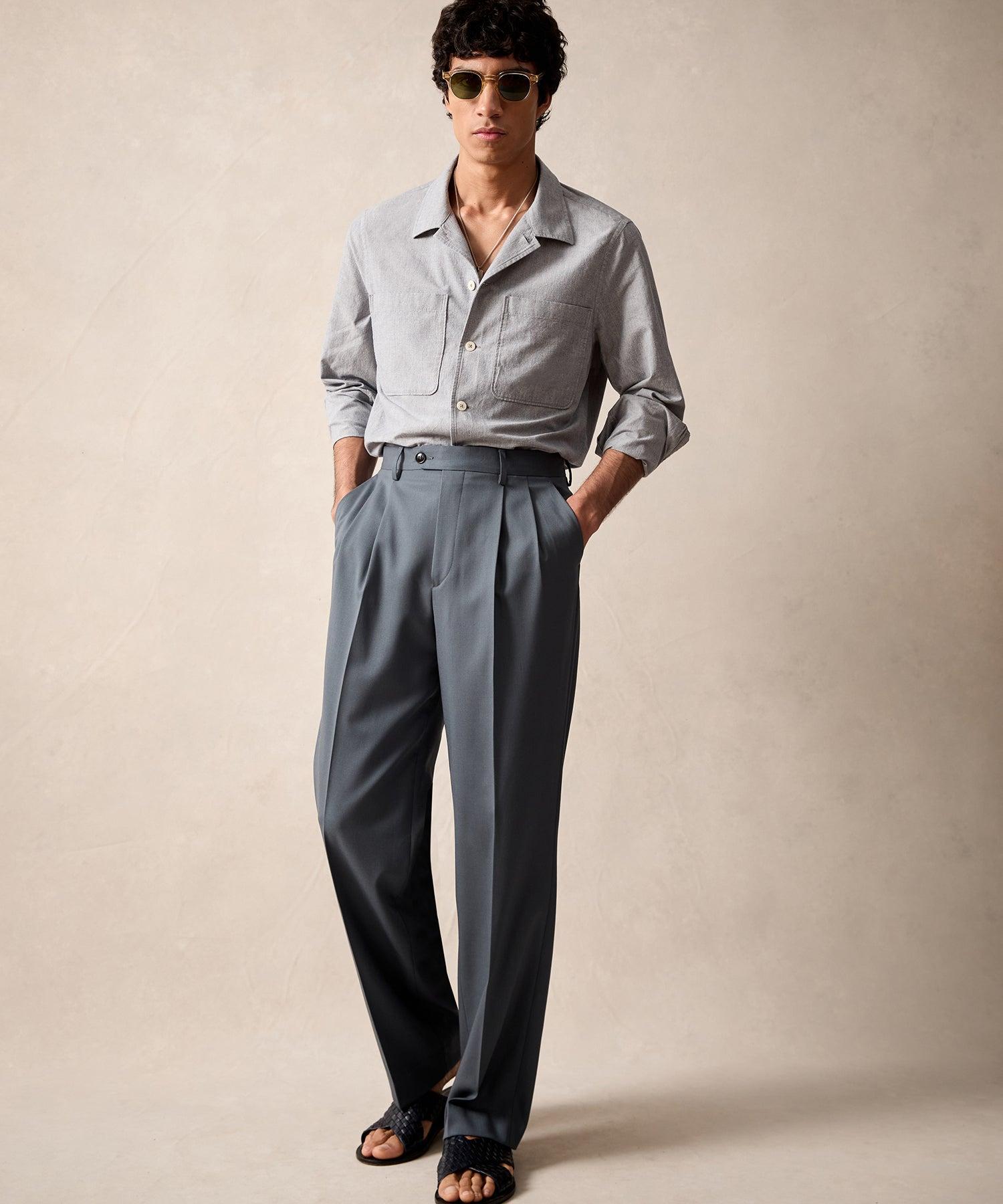 Italian Gabardine Wythe Trouser Product Image