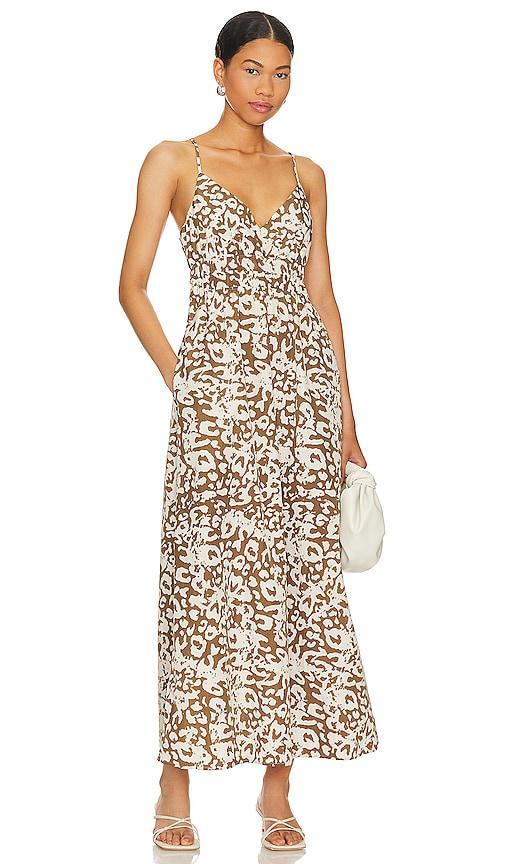 Justine Animal-Print Maxi Dress product image