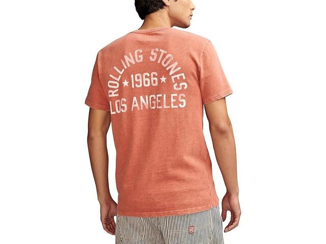 Lucky Brand Rolling Stones 1966 (Chili) Men's Short Sleeve Knit Product Image