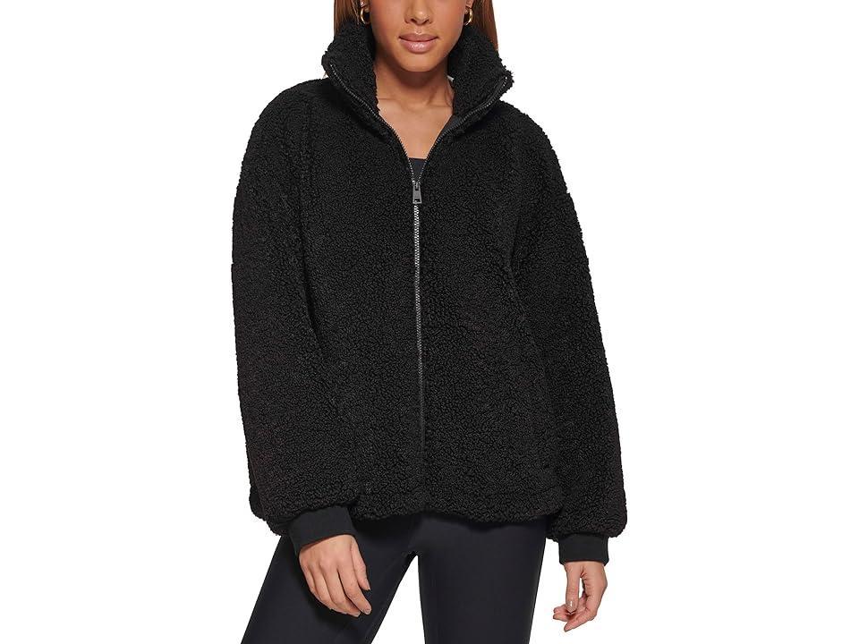 Levi's(r) Teddy Sherpa (Black) Women's Clothing Product Image