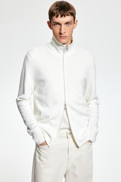 Cardigan with Zipper Product Image