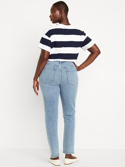 Curvy High-Waisted OG Straight Ankle Jeans Product Image