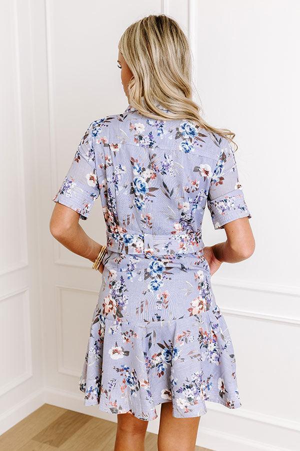 Ready For Brunch Floral Mini Dress Product Image