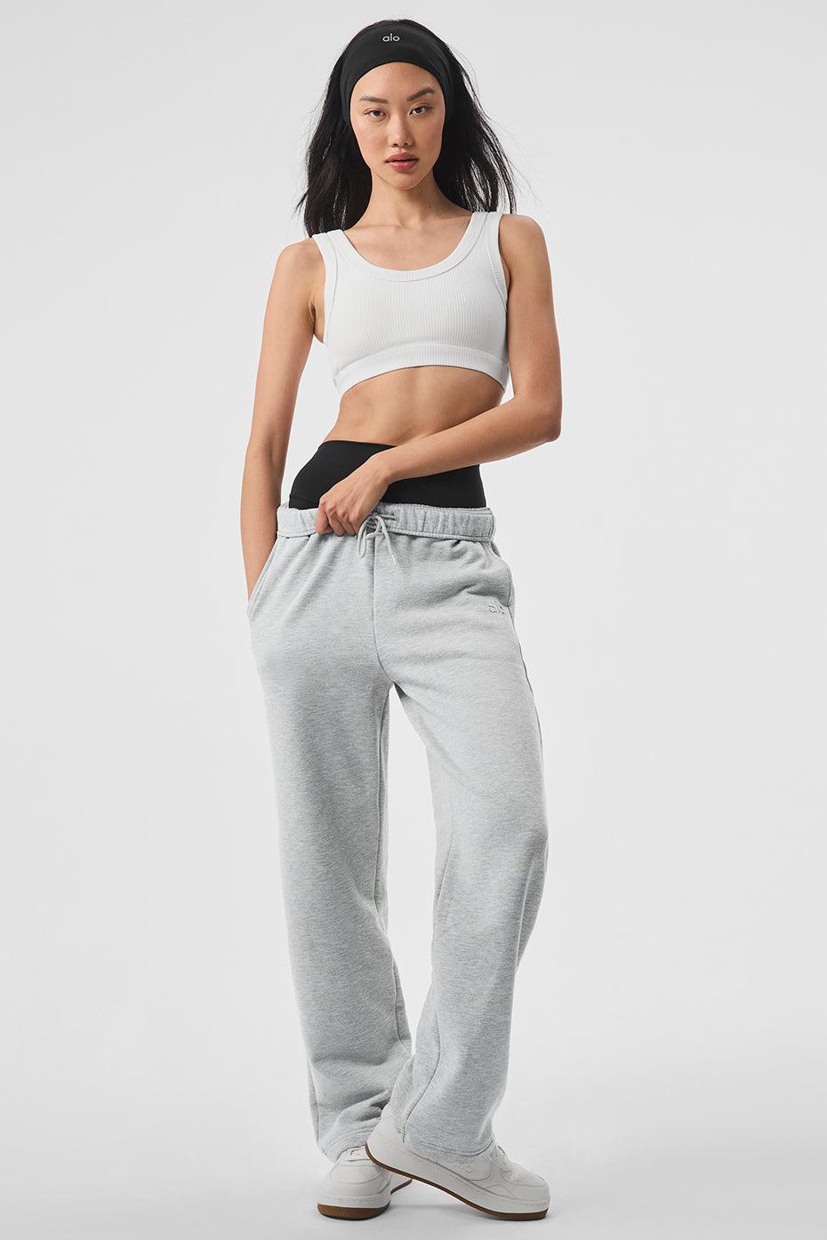 Accolade Straight Leg Sweatpant - Athletic Heather Grey Female product image