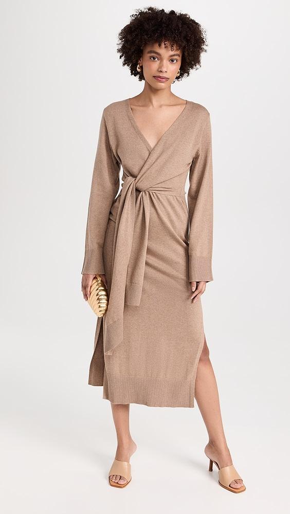 SIMKHAI Skyla Wrap Dress | Shopbop Product Image