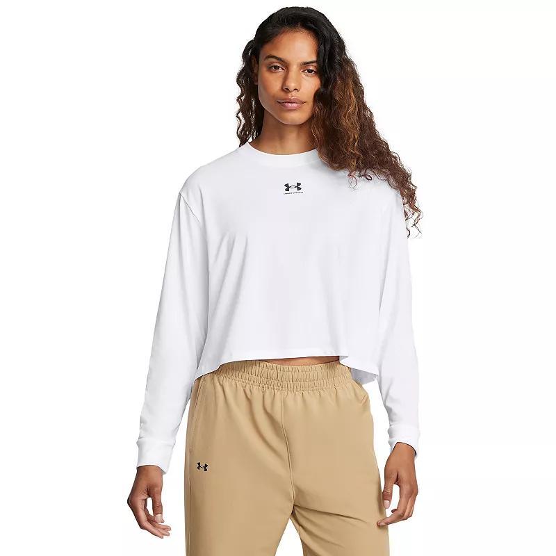 Womens UA Rival Boxy Long Sleeve Product Image