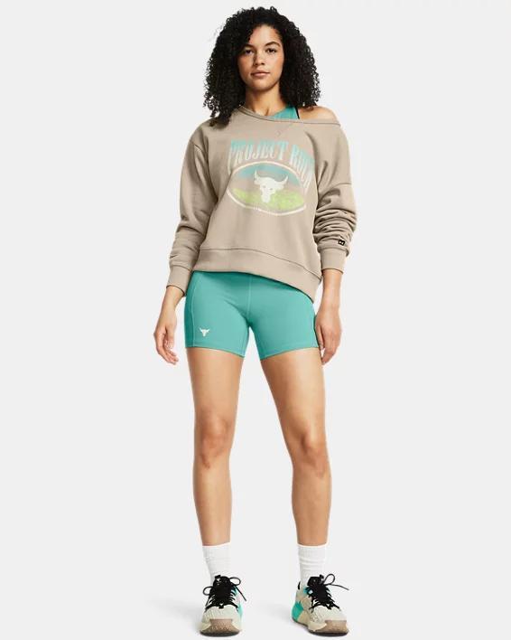 Women's Project Rock Heavyweight Terry Long Sleeve Product Image