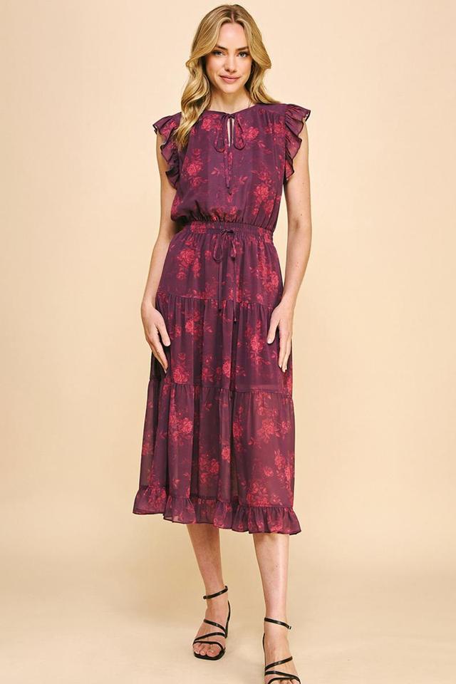 Floral Knee Length Dress Product Image