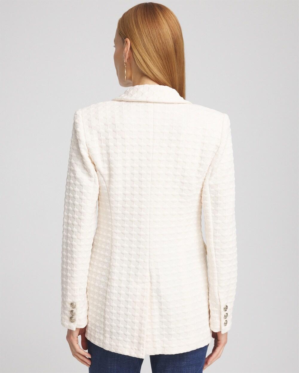 Textured Ponte Blazer Product Image