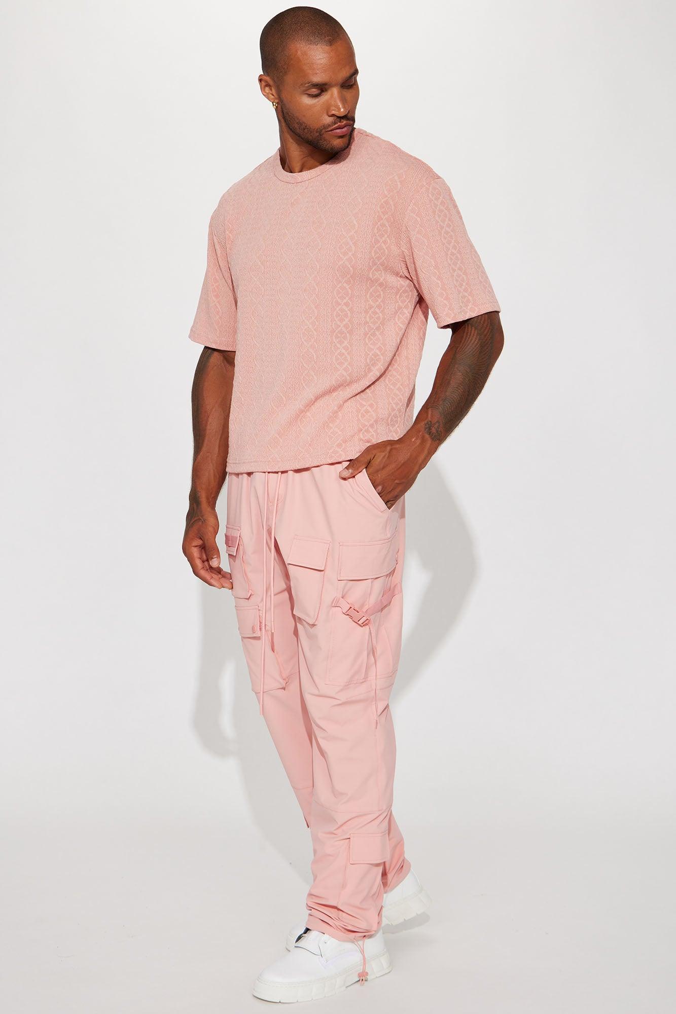 Versatile Cargo Pants - Mauve Product Image