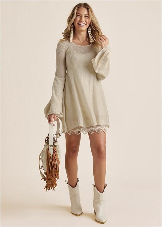 Boho Sweater Dress product image