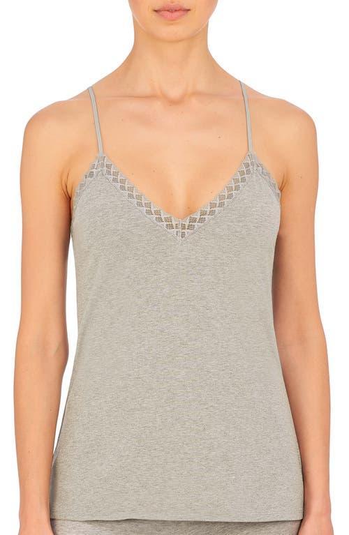 Natori Bliss Lace Edge High-Low Cotton Camisole Product Image