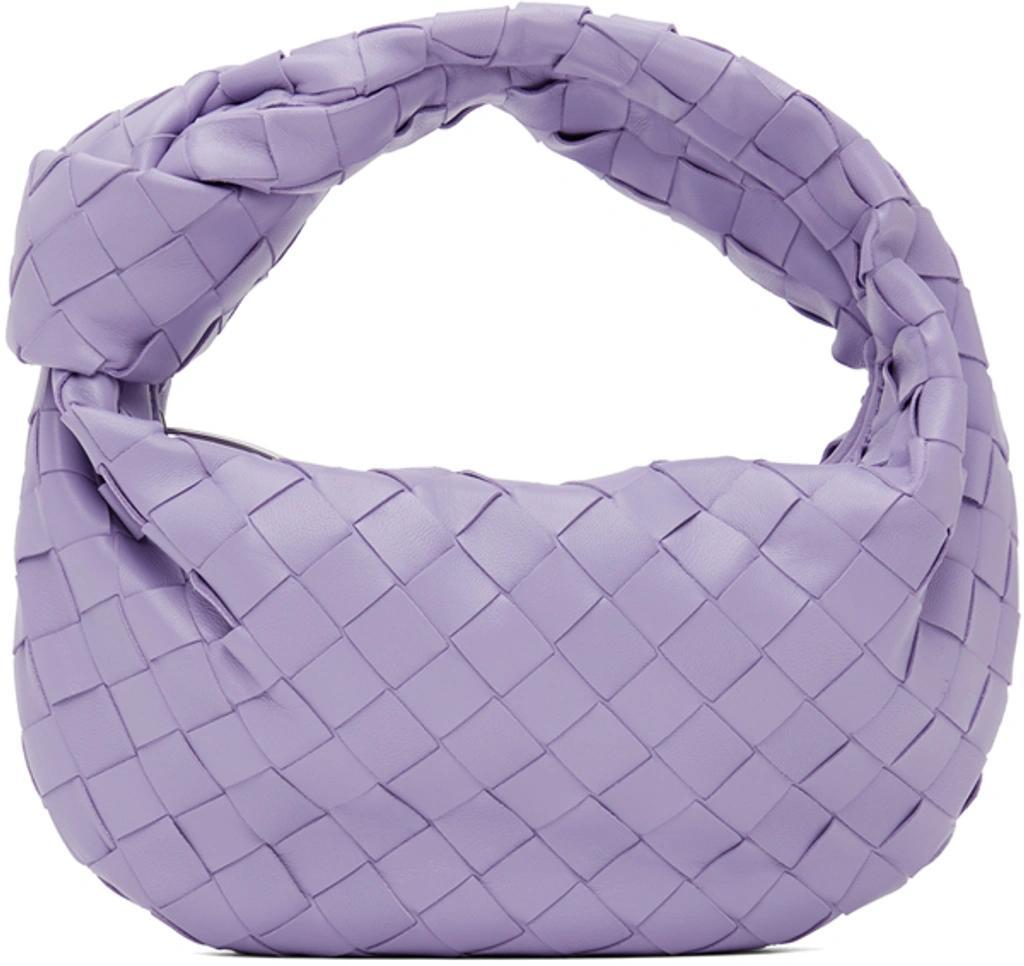 Purple Mini Jodie Top Handle Bag In 4214 Wisteria/silver Product Image