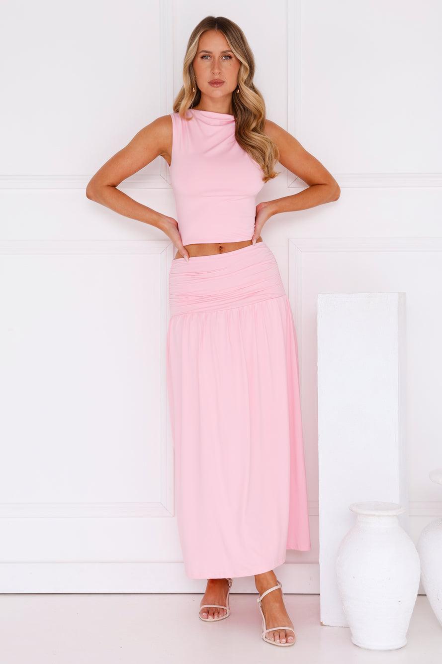 Couture Crop Top Pink Product Image