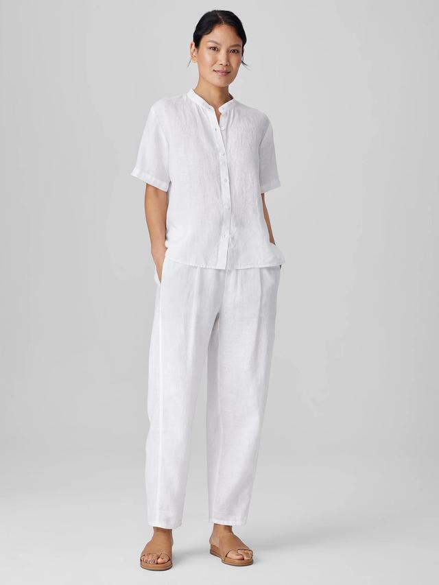 EILEEN FISHER Organic Linen Lantern Pantfemale Product Image