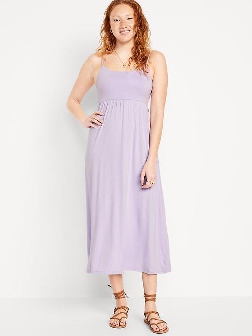 Fit & Flare Cami Midi Dress Product Image