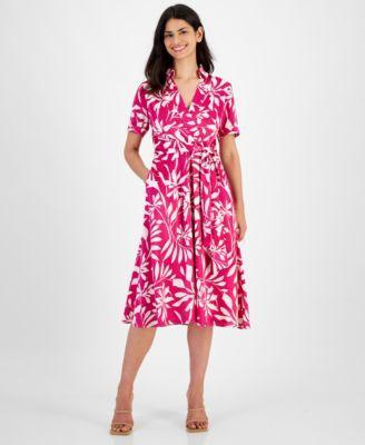 Women's Printed Midi Dress Product Image