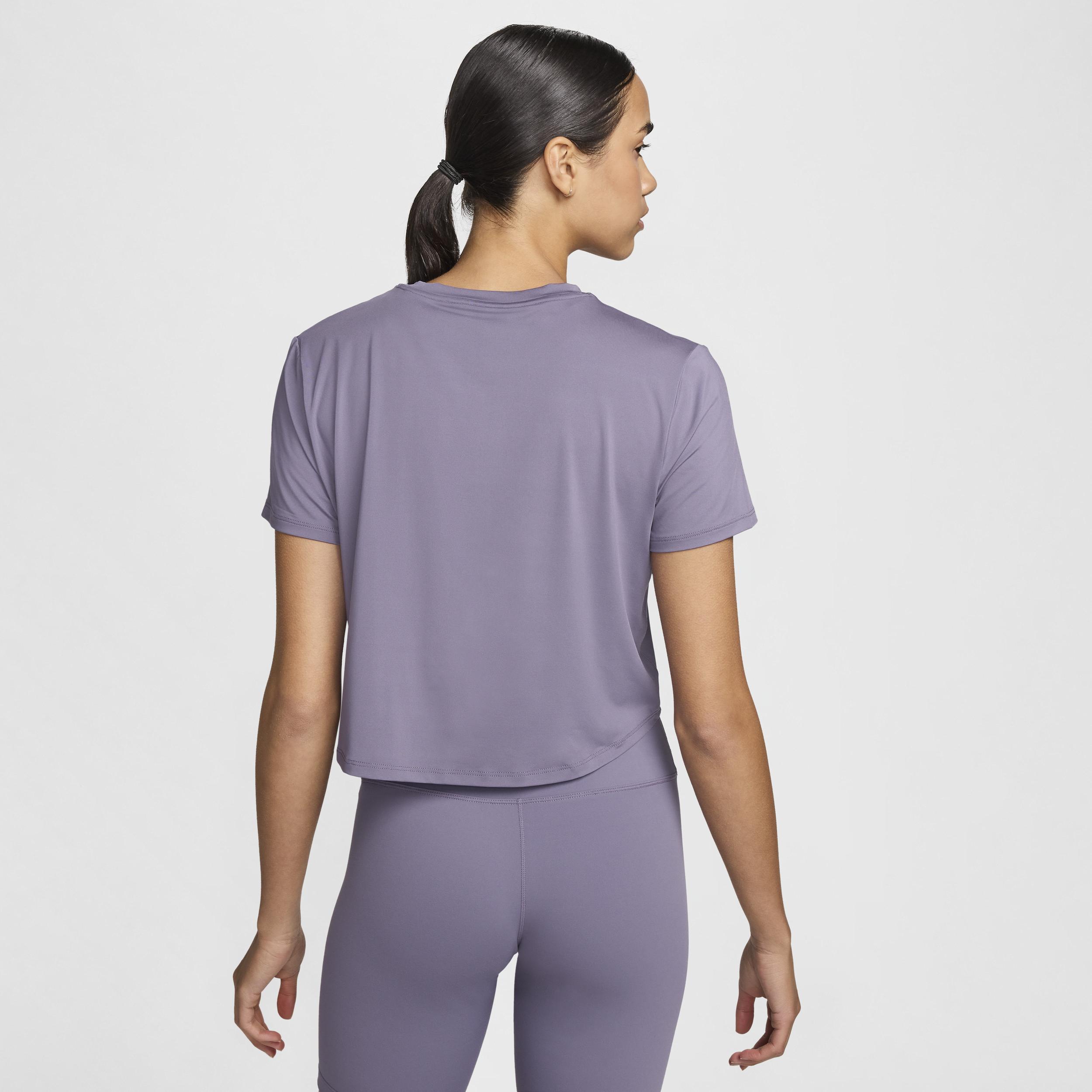 Nike One Classic Women's Dri-FIT Short-Sleeve Cropped Top Product Image