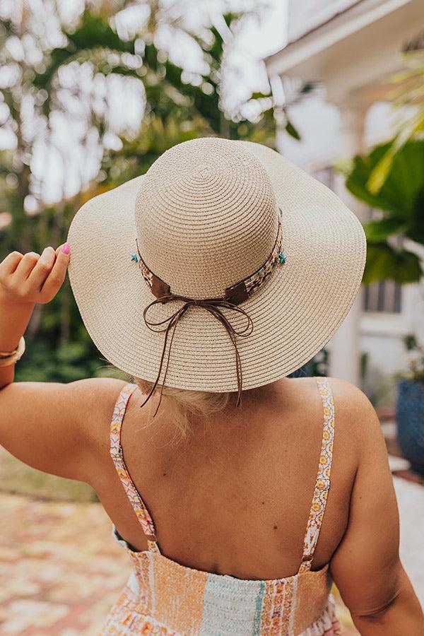 Loving The Sun Raffia Hat Product Image