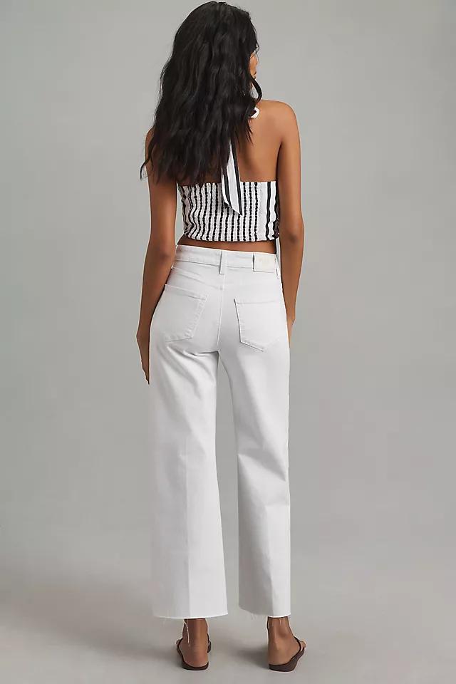 PAIGE The Anessa High-Rise Crop Wide-Leg Jeans Product Image