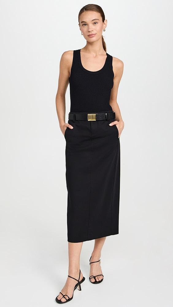 Vince Straight Fit Trouser Skirt | Shopbop Product Image