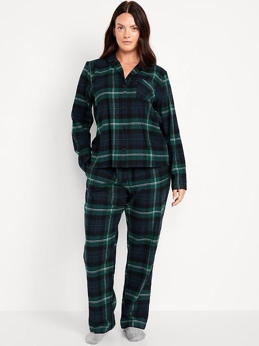 Flannel Pajama Set for Women Product Image