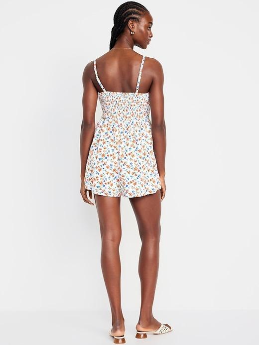 Fit & Flare Cami Romper Product Image