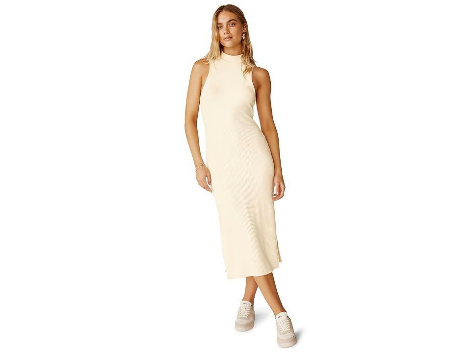 Beyond Yoga Well Traveled Midi Dress (Ivory) Women's Dress product image