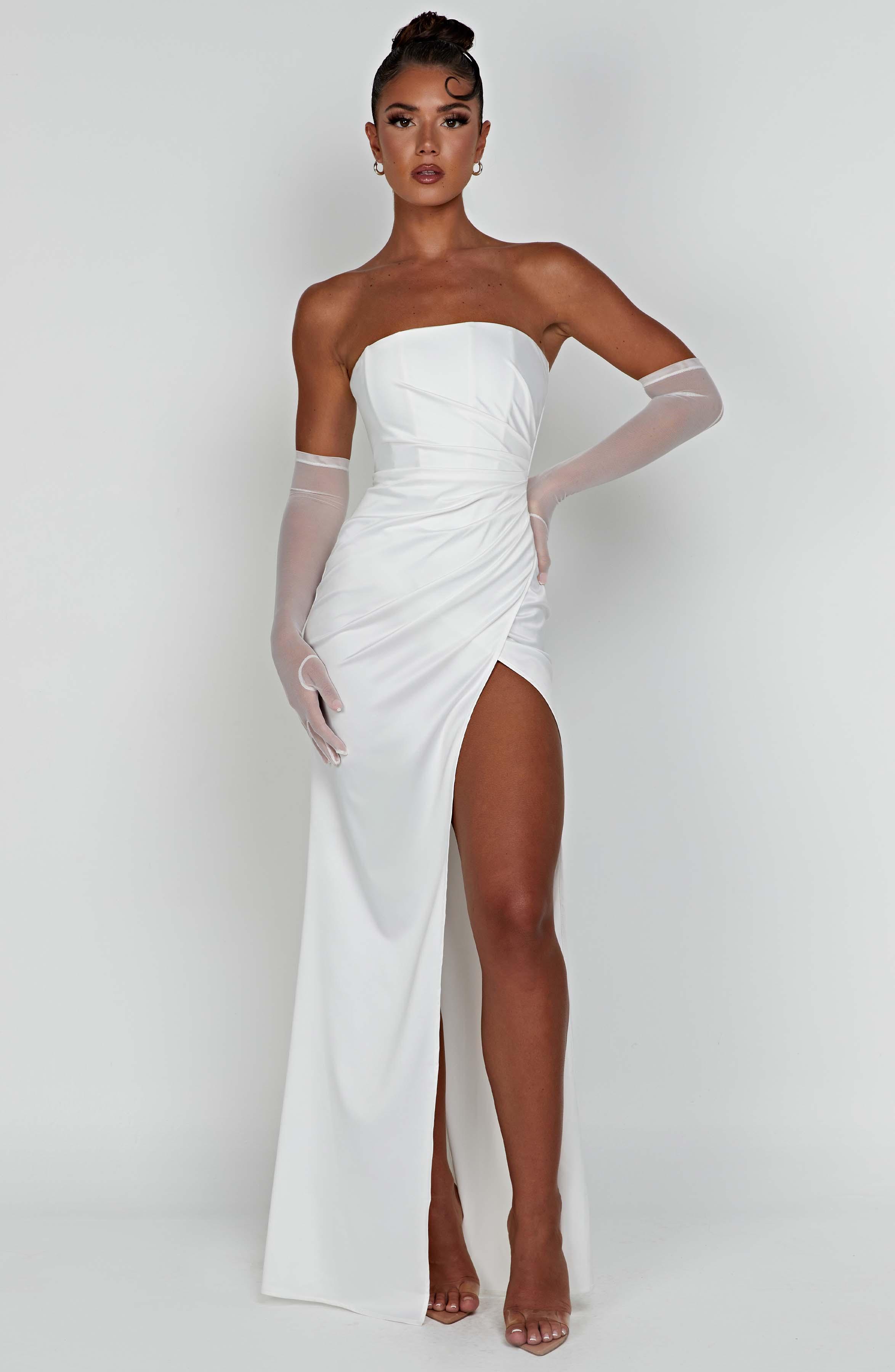 Safiya Maxi Dress - Ivory Product Image