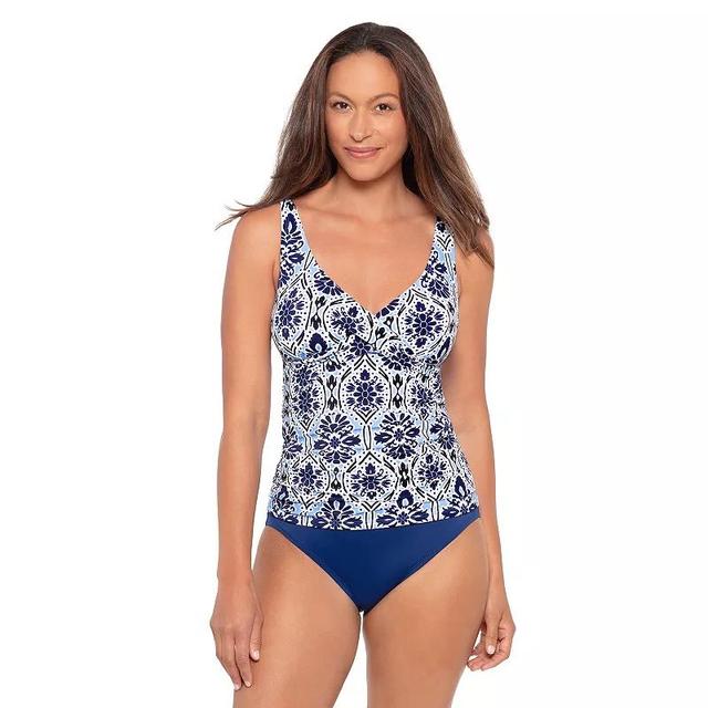 Womens Bal Harbour UPF 50 Crossover Tankini Top Product Image