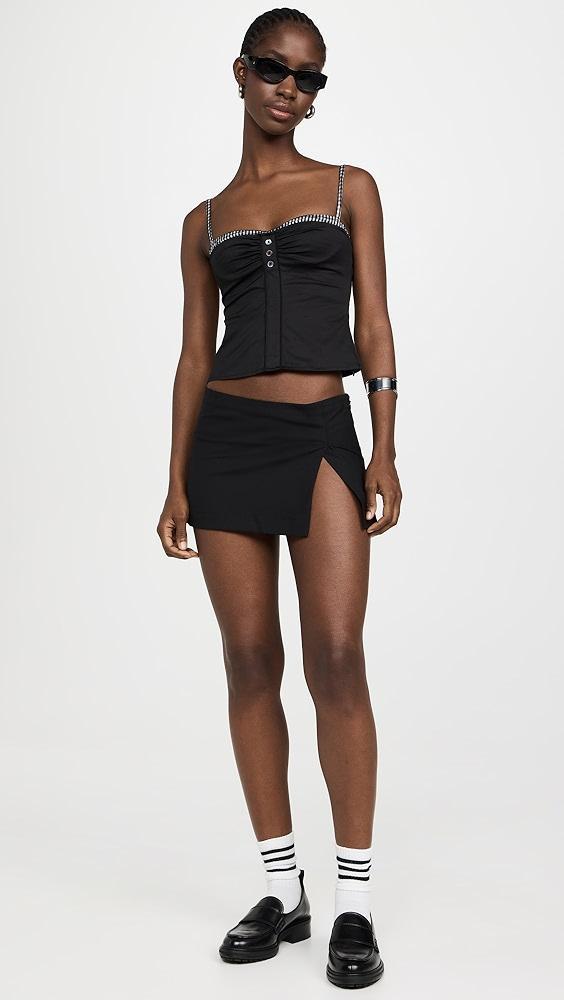 Miaou Micro Mini Skirt | Shopbop Product Image