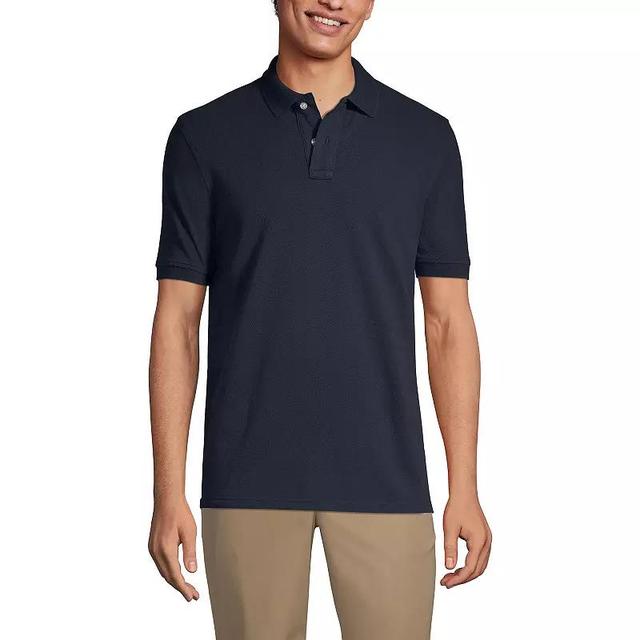 Mens Tall Lands End School Uniform Mesh Polo Shirt Product Image