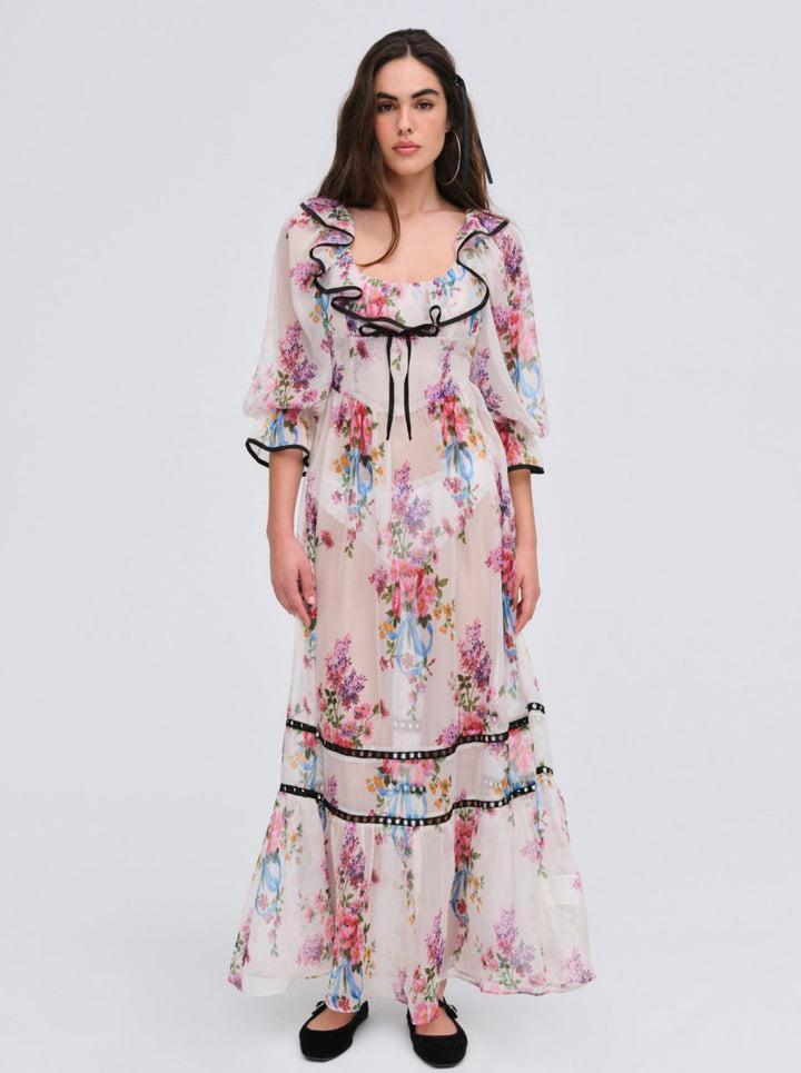 Severine Maxi Dress — Multi Product Image