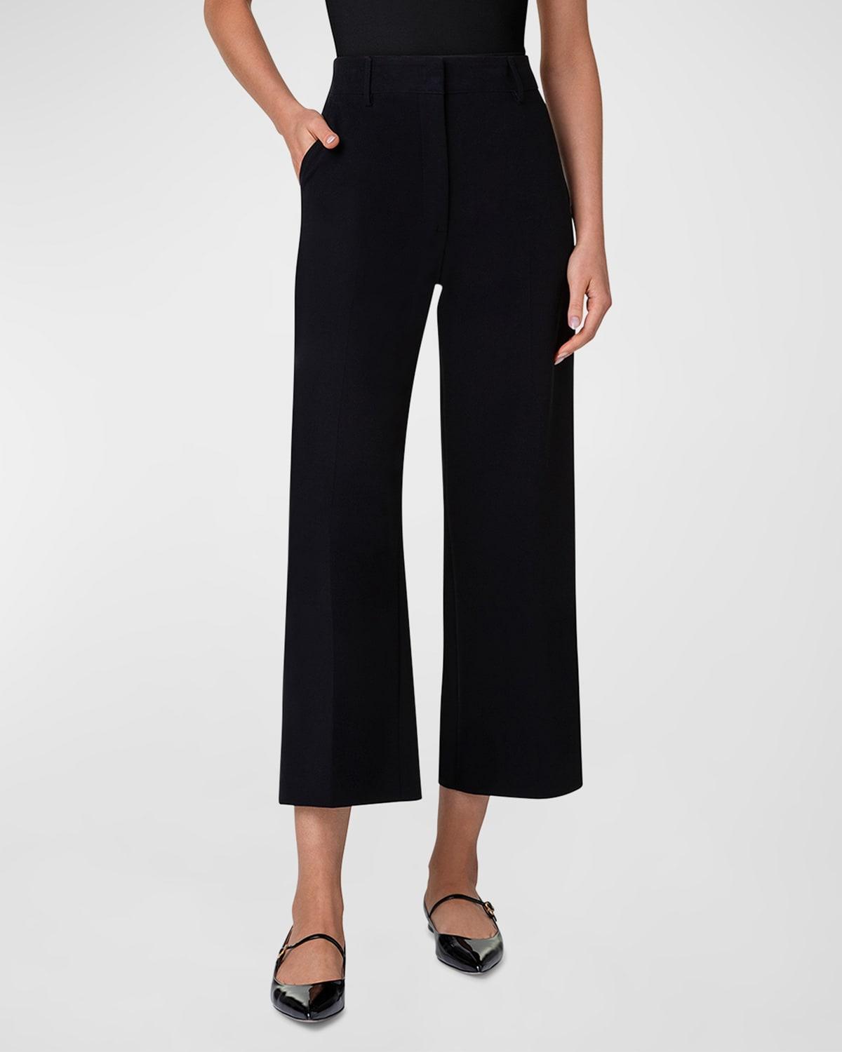 Flora Cropped Wide-Leg Pants Product Image