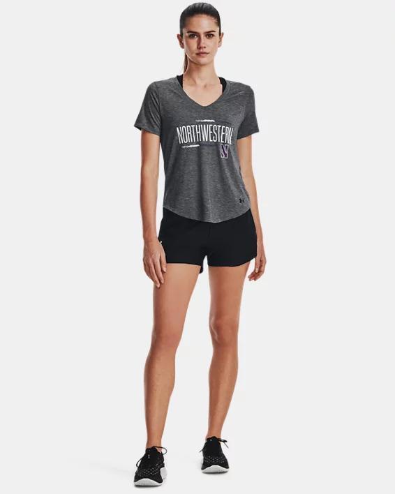 Women's UA Breezy Collegiate V-Neck T-Shirt Product Image