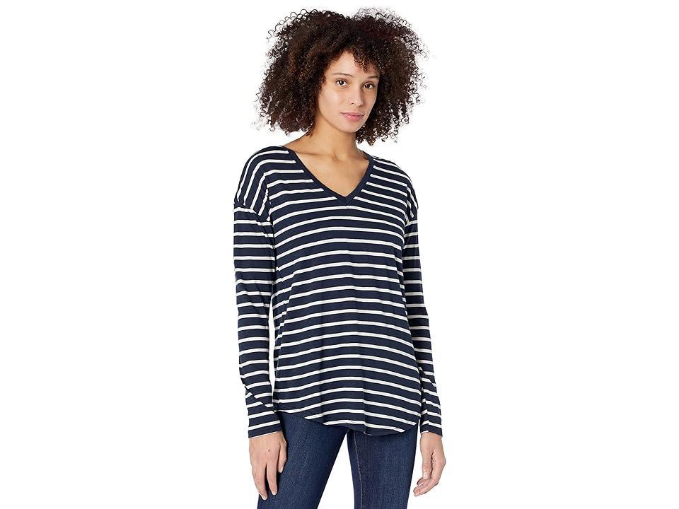 Ariat Knoxville Long Sleeve Top (Dark Sapphire) Women's Clothing Product Image