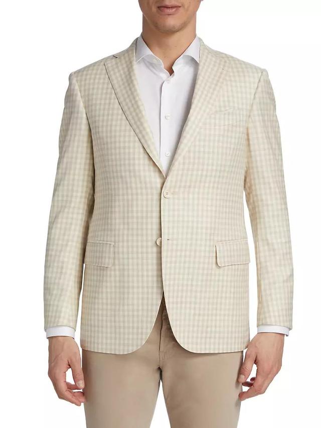 COLLECTION Checked Wool Sport Coat Product Image