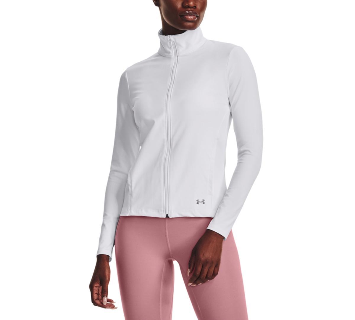 Women's Motion Zippered Mock-Neck Jacket Product Image