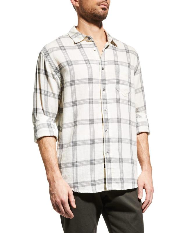 Mens Wyatt Plaid Sport Shirt Product Image