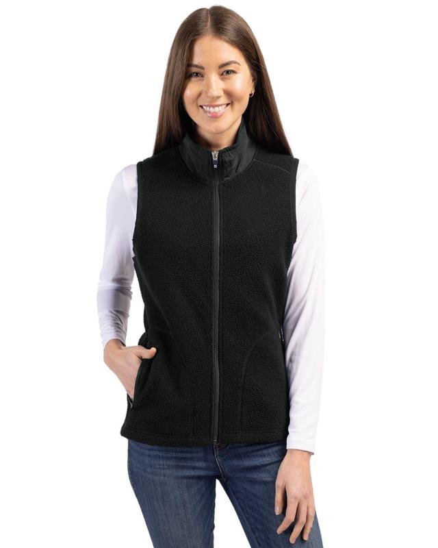 CutterBuck Womens Cutter & Buck Cascade Eco Sherpa Fleece Vest Product Image