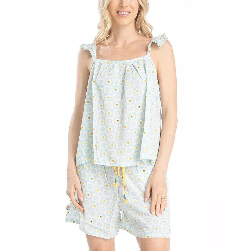 Womens Ocean Pacific Vibes Babydoll Top and Shorts Set Product Image