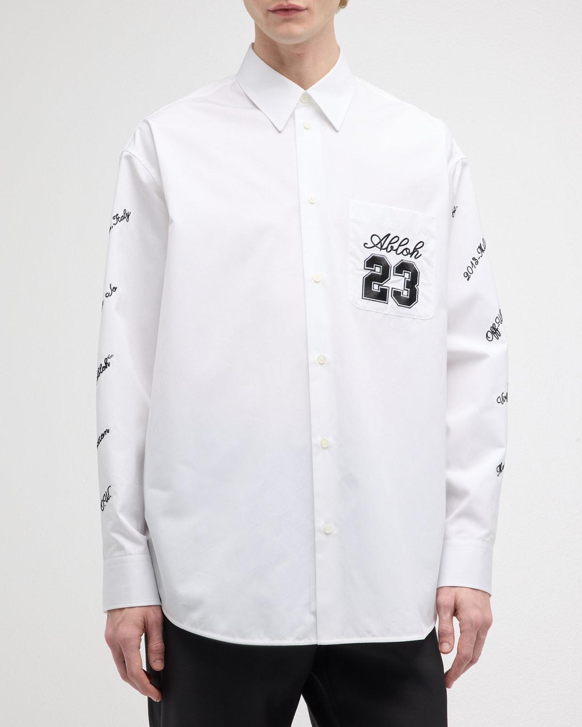 Mens 23 Logo Embroidered Sport Shirt Product Image