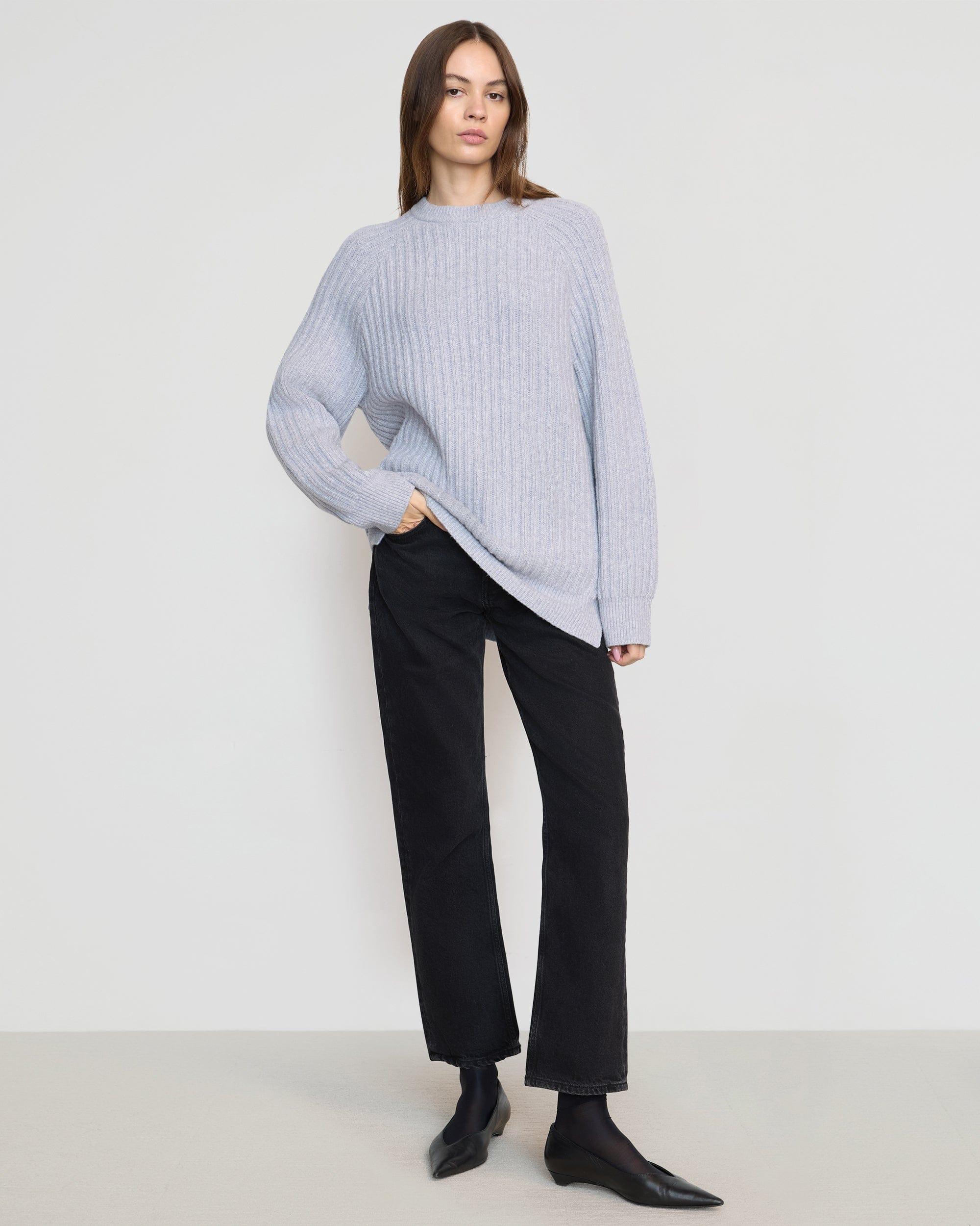 Roylene Ribbed Boyfriend Sweater Product Image