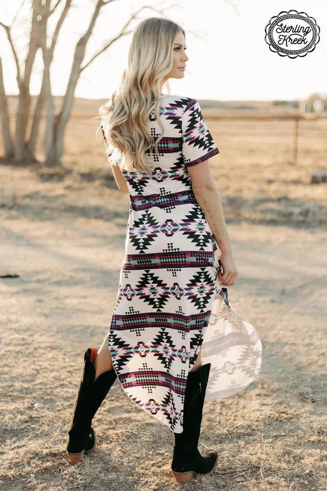 Aztec Outskirts Maxi Dress Product Image