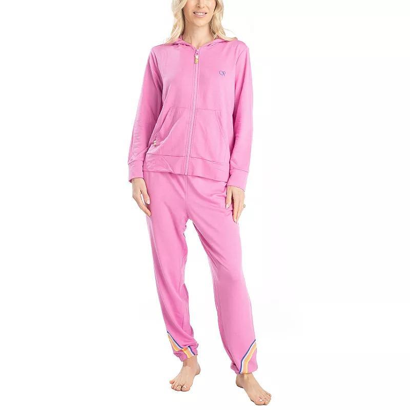 Womens Ocean Pacific Day Breakers Hoodie & Jogger Pants Set Product Image