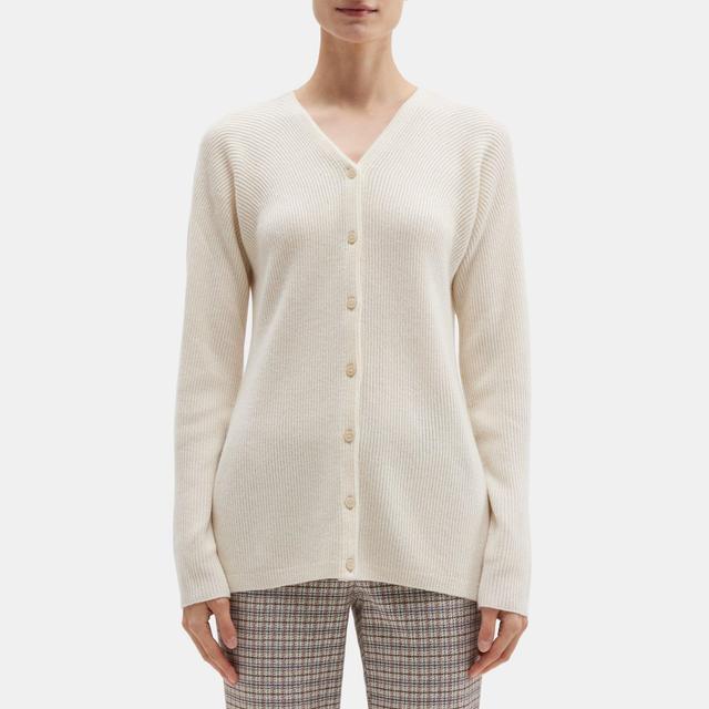 Wool-Cashmere Slim Cardigan | Theory Outlet Product Image