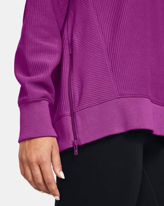 Women's UA Ottoman Fleece Crew Product Image