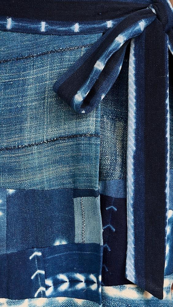 Studio 189 Patchwork Indigo Prairie Skirt | Shopbop Product Image